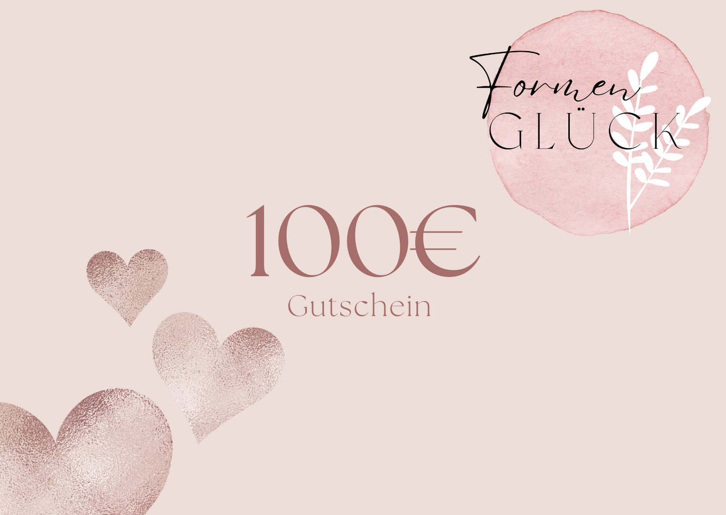 Formenglück-Gutschein