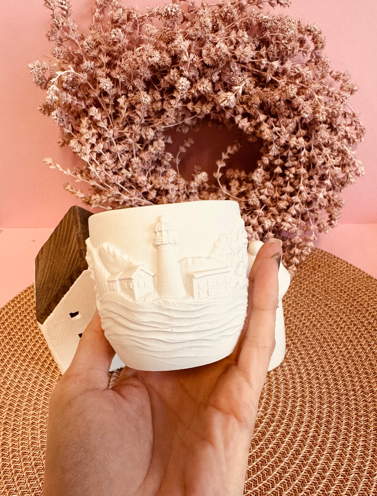 Silikonform Teelichtbecher/Vase/Schale maritim