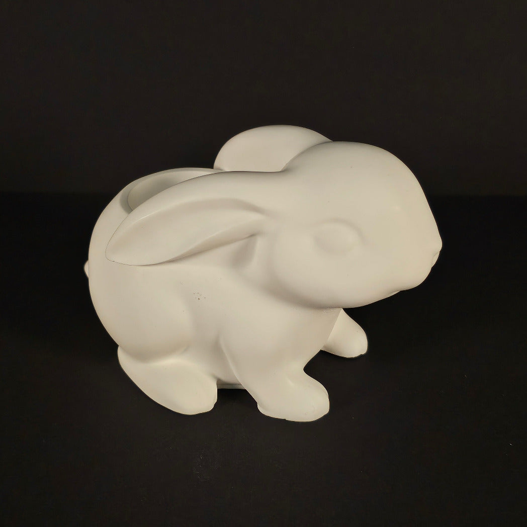 Silikonform: Teelichthalter "Sitzender Hase"