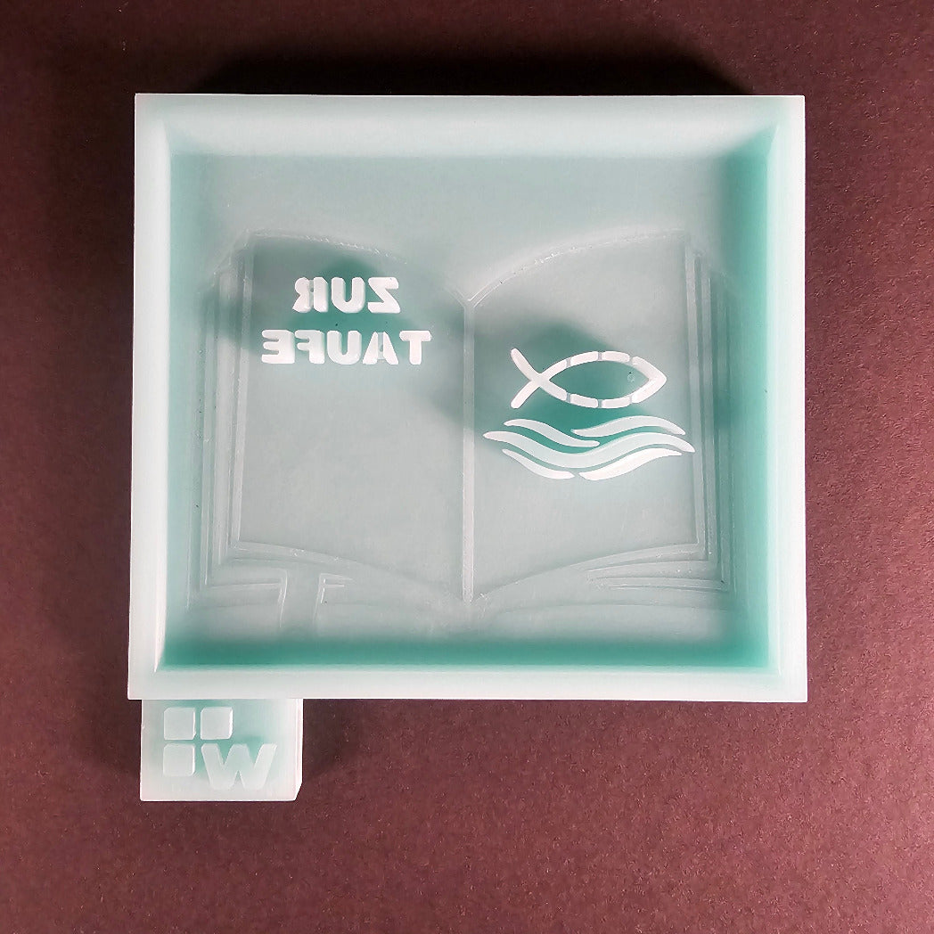 Silikonform: Kuhni-Haus "Taufe"