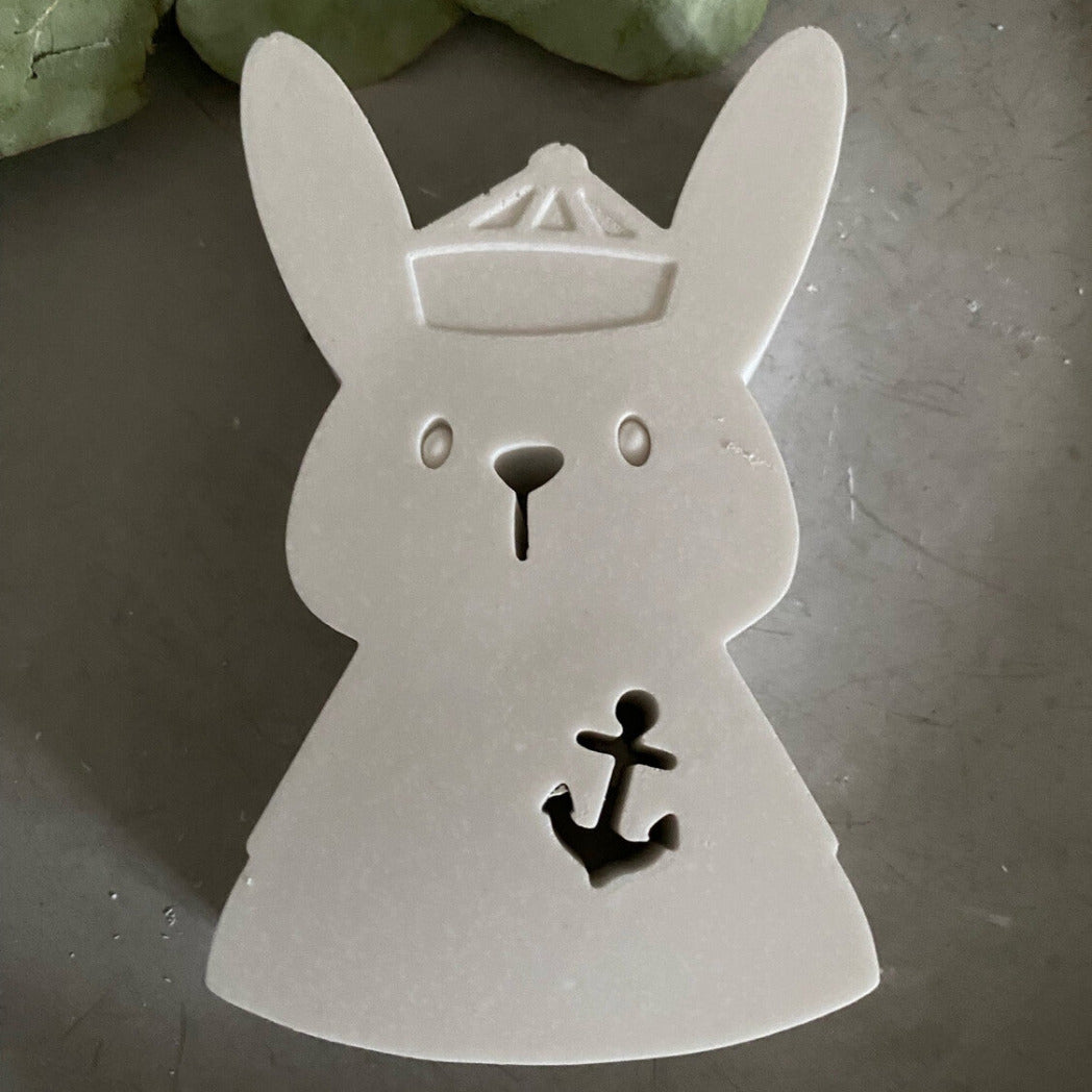 Silikonform: Matrosen-Hase