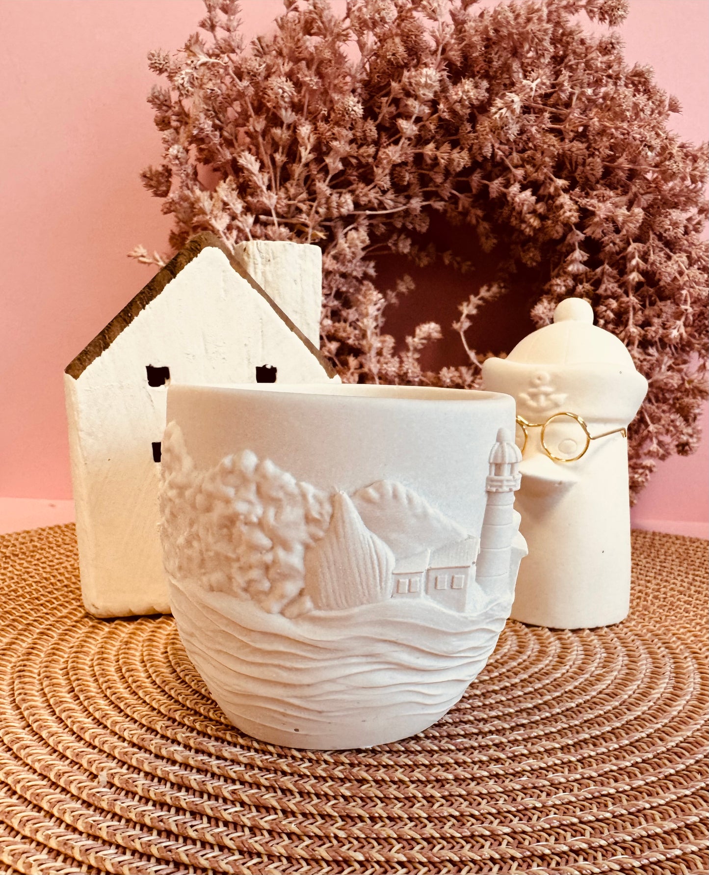 Silikonform Teelichtbecher/Vase/Schale maritim