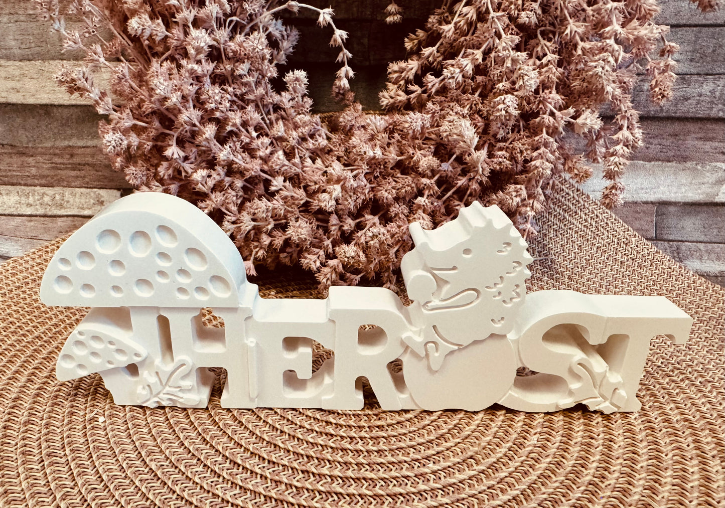 Silikonform Schriftzug Herbst