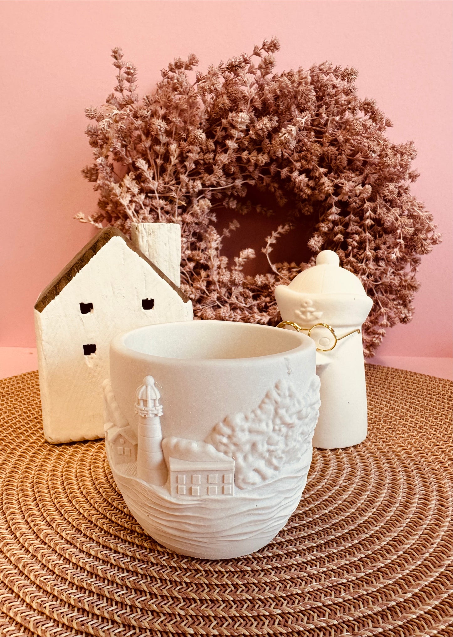 Silikonform Teelichtbecher/Vase/Schale maritim