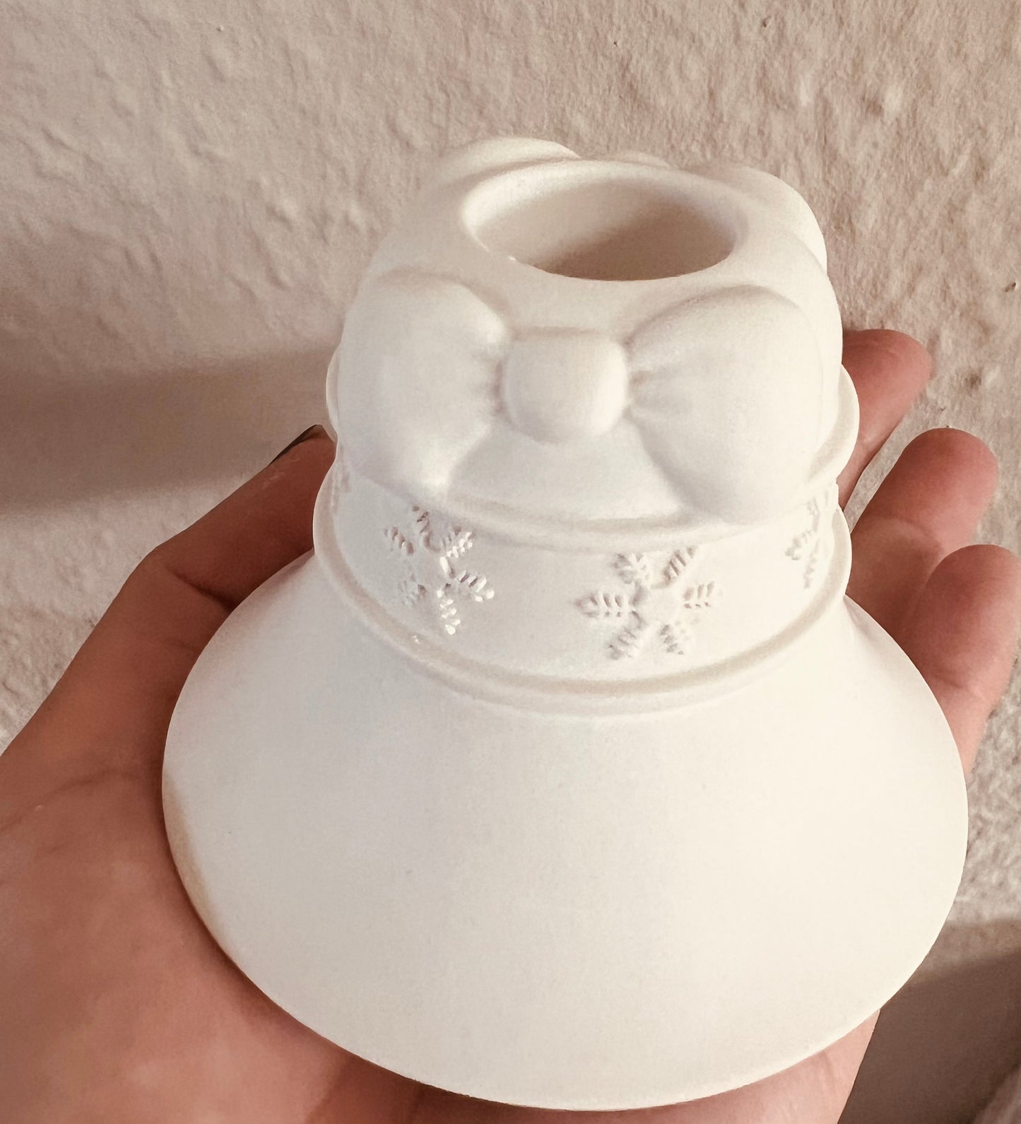 Silikonform Stabkerzenhalter Weihnachtsglocke