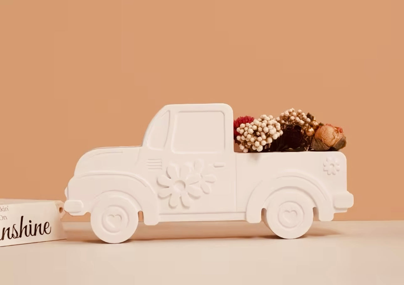Silikonform Käfer oder Pick up mit Fach auch als Set