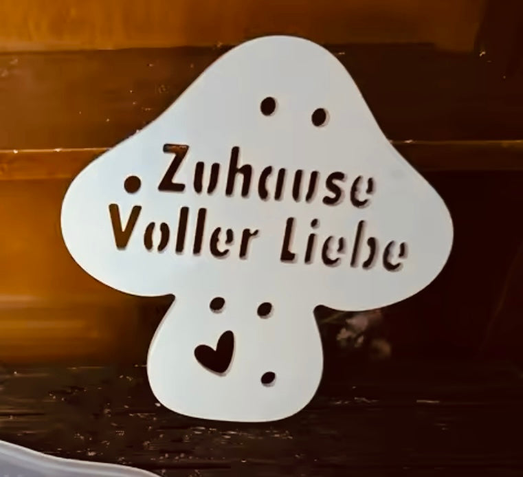 Silikonform Licht-Pilz einzeln oder als Sparset