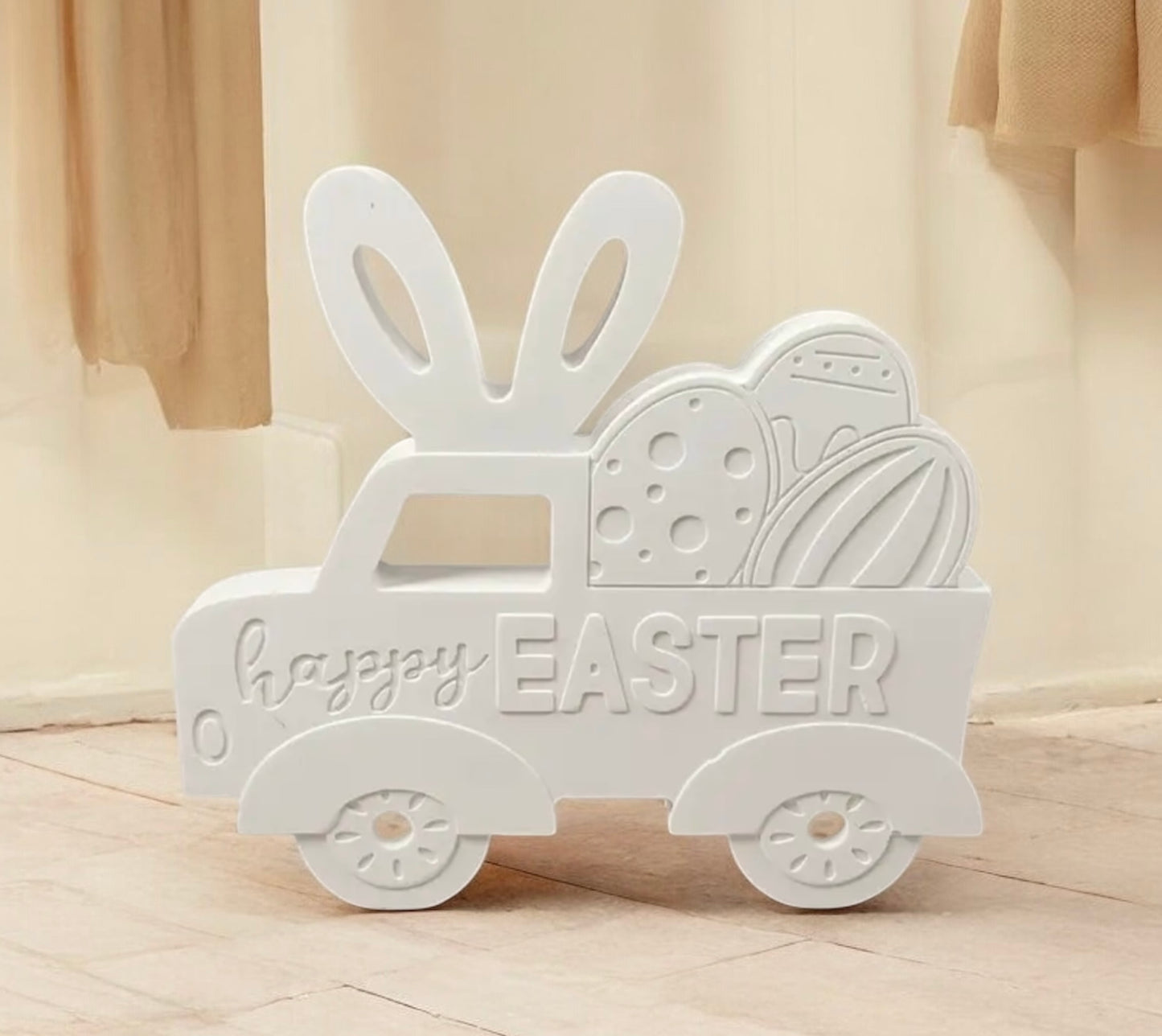 Silikonform Happy Easter Truck