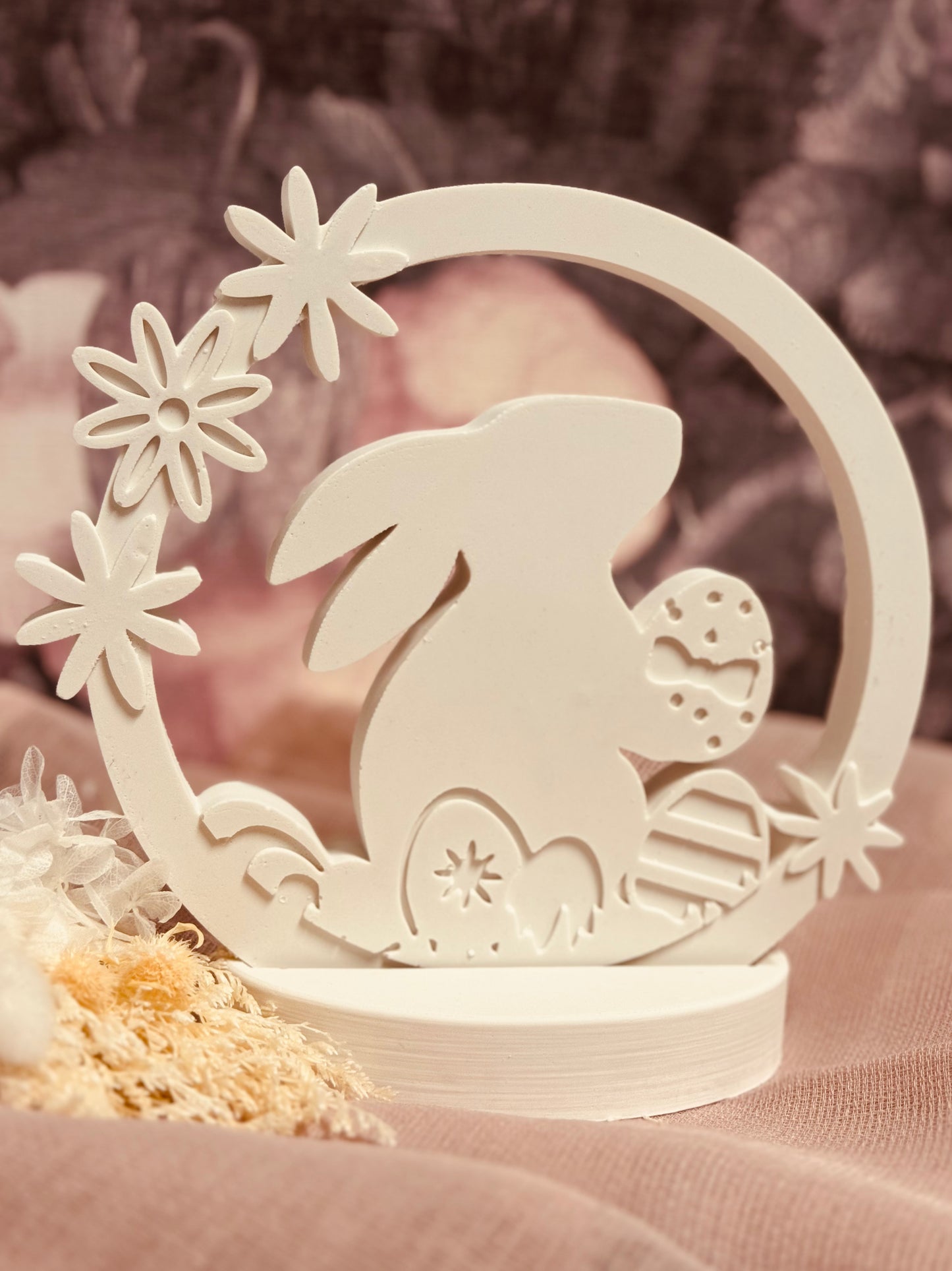 Silikonform Kranz Ostern Hase