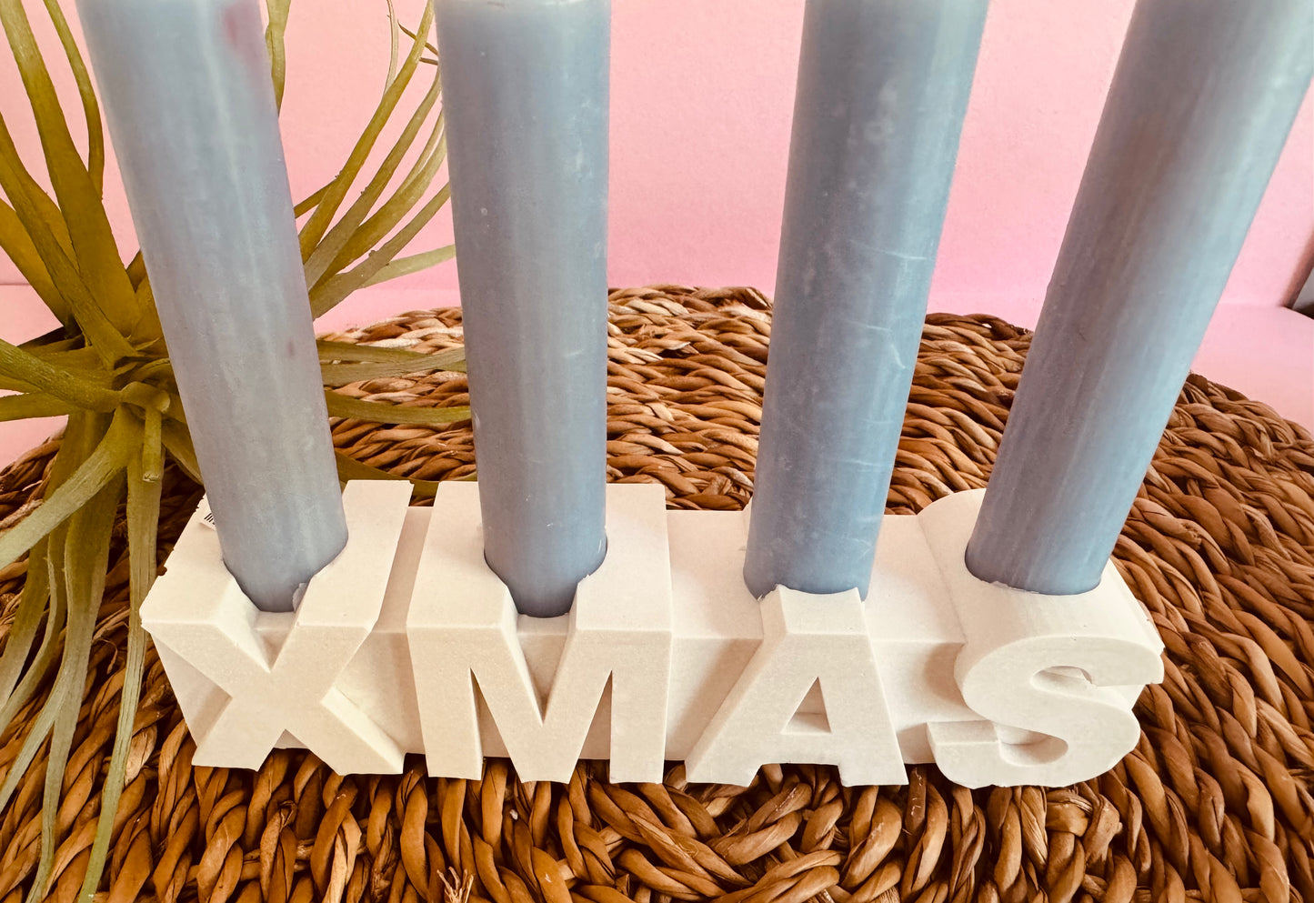 Silikonform XMAS Kerzenhalter