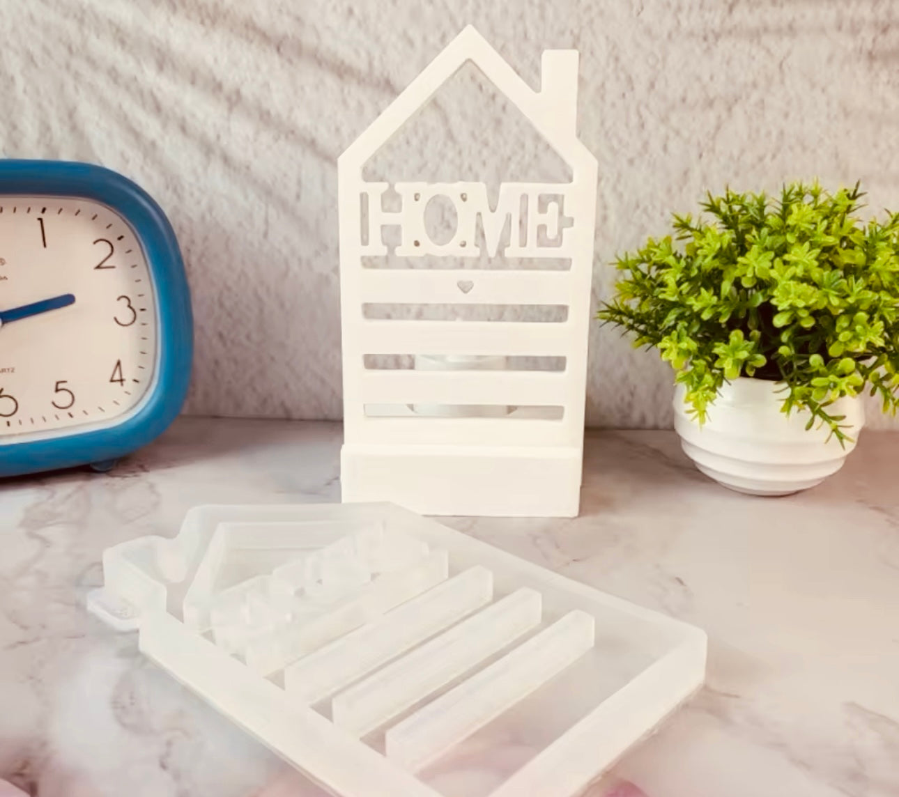 Silikonform Einschieber Haus Home