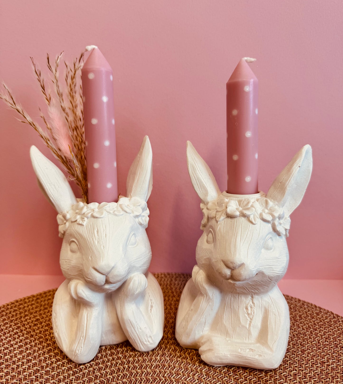 Silikonform Hase Stabkerzen in 2 Ausführungen