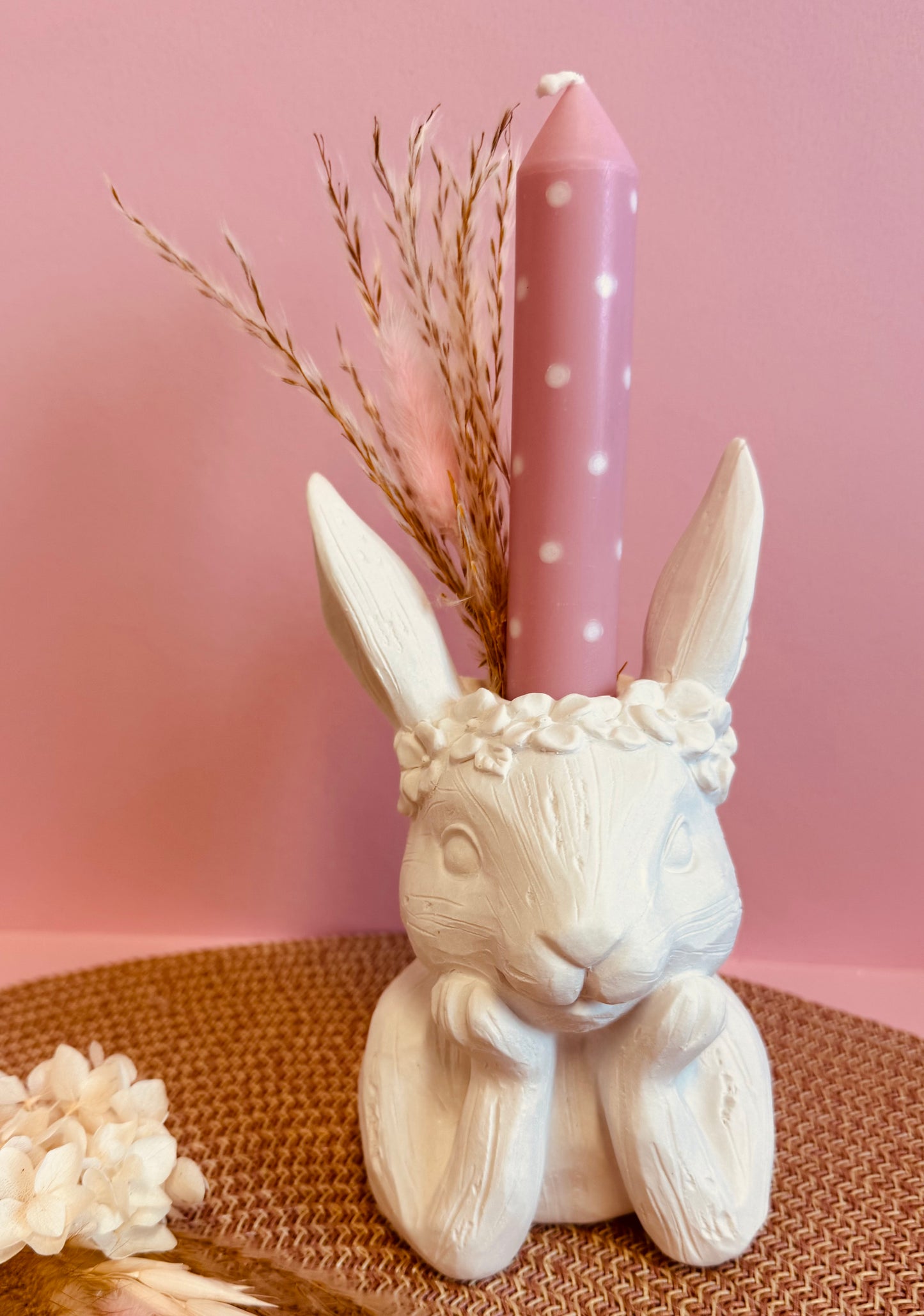 Silikonform Hase Stabkerzen in 2 Ausführungen