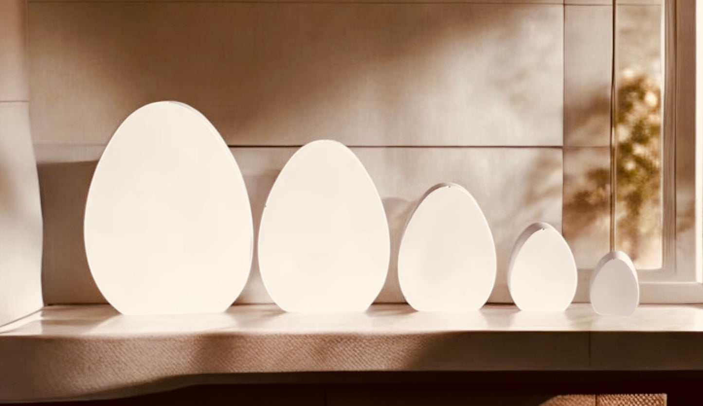 Silikonform Eier 5 tlg.