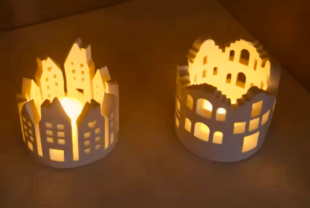 Silikonform Lichthaus in 2 Ausführungen
