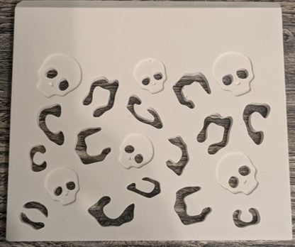 Silikonform: Kuhni-Haus "Skull"