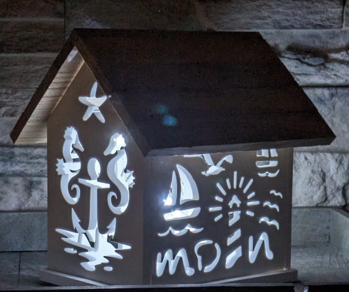 Silikonform: Kuhni-Haus "Moin"