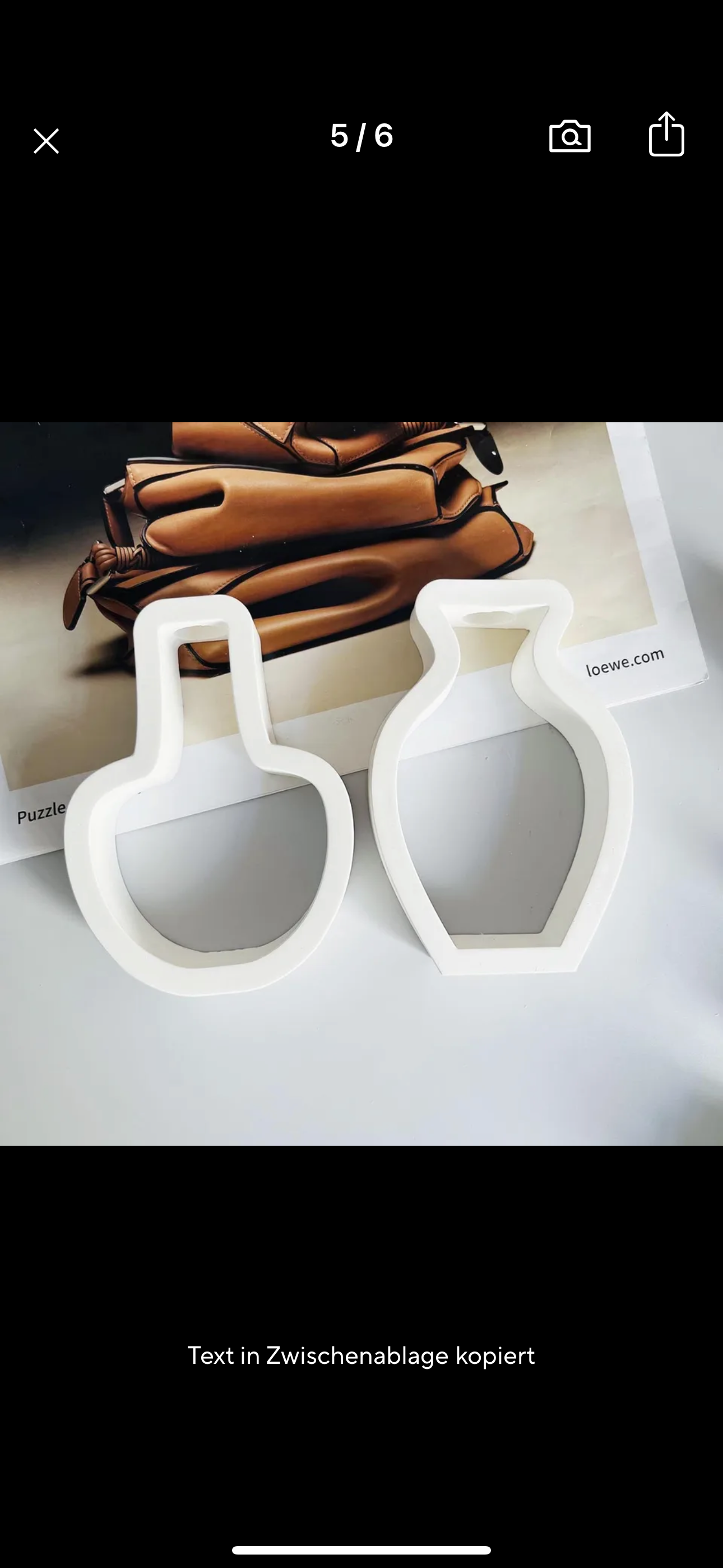 Silikonform Vasen-Set 2tlg. für Reagenzgläser