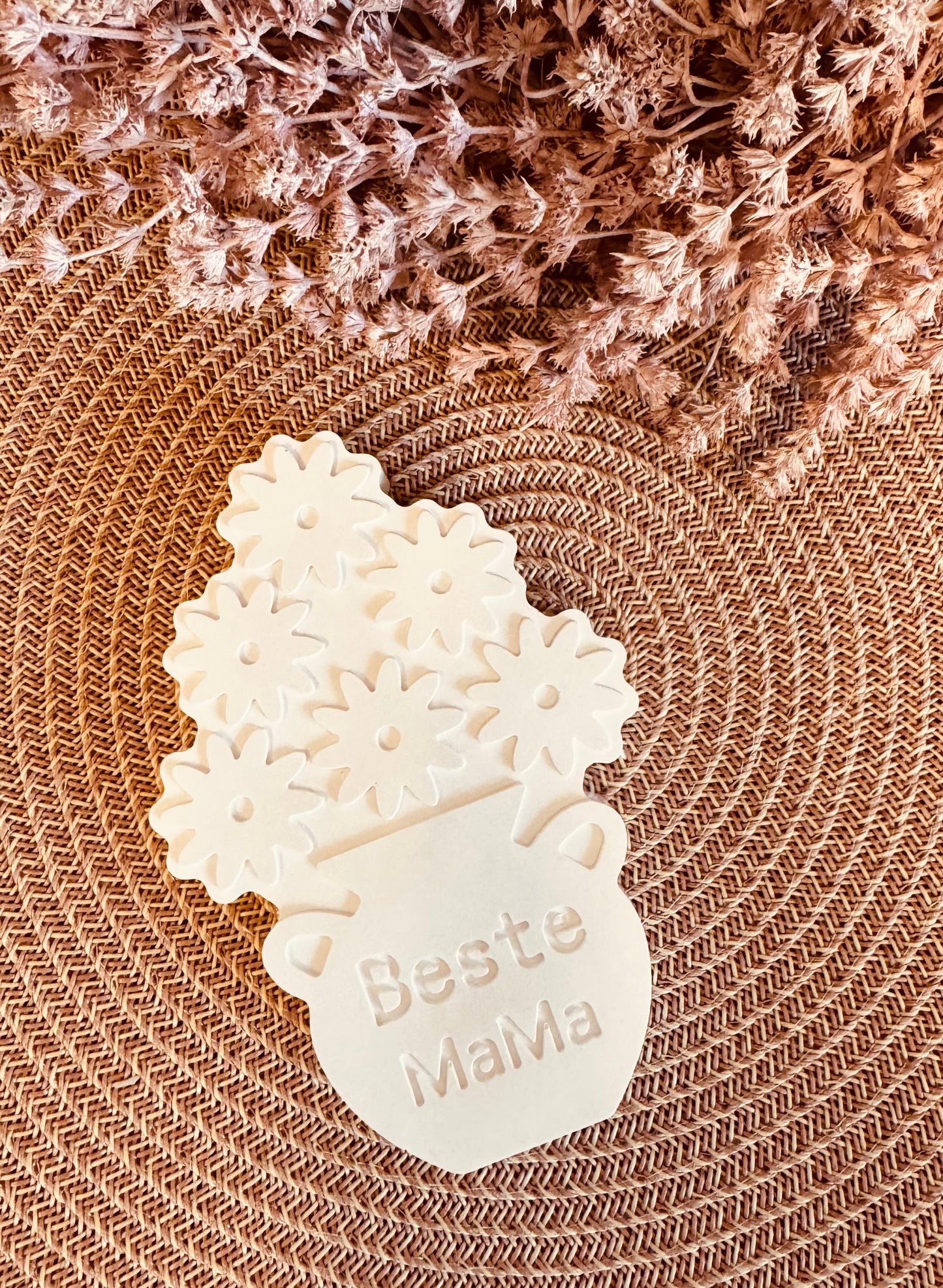 Silikonform Beste Mama Blumenstrauß