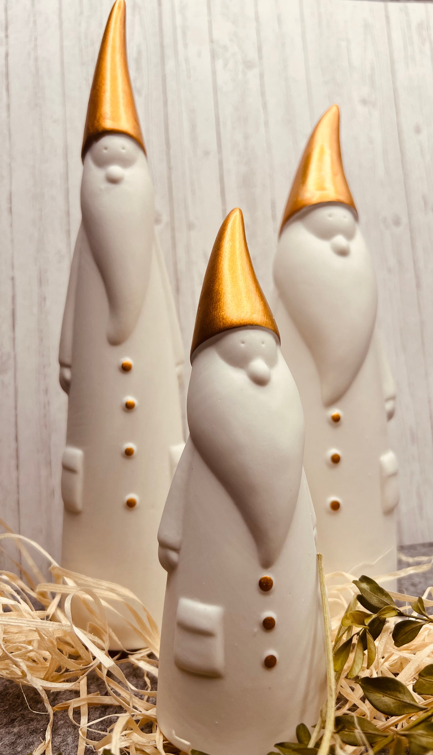 Weihnachtliche Wichtel in 3 Größen