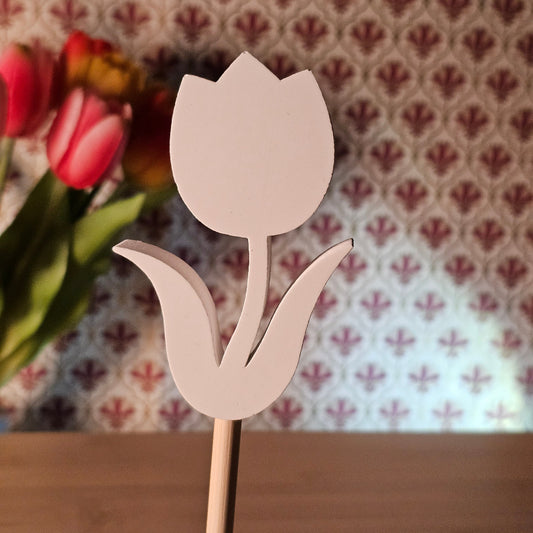Silikonform: Stecker "Tulpe"