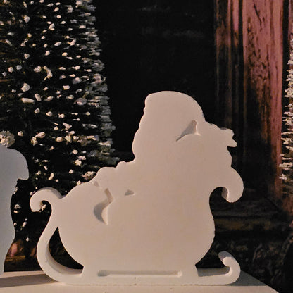 Silikonform: Stecker "Santa Claus"