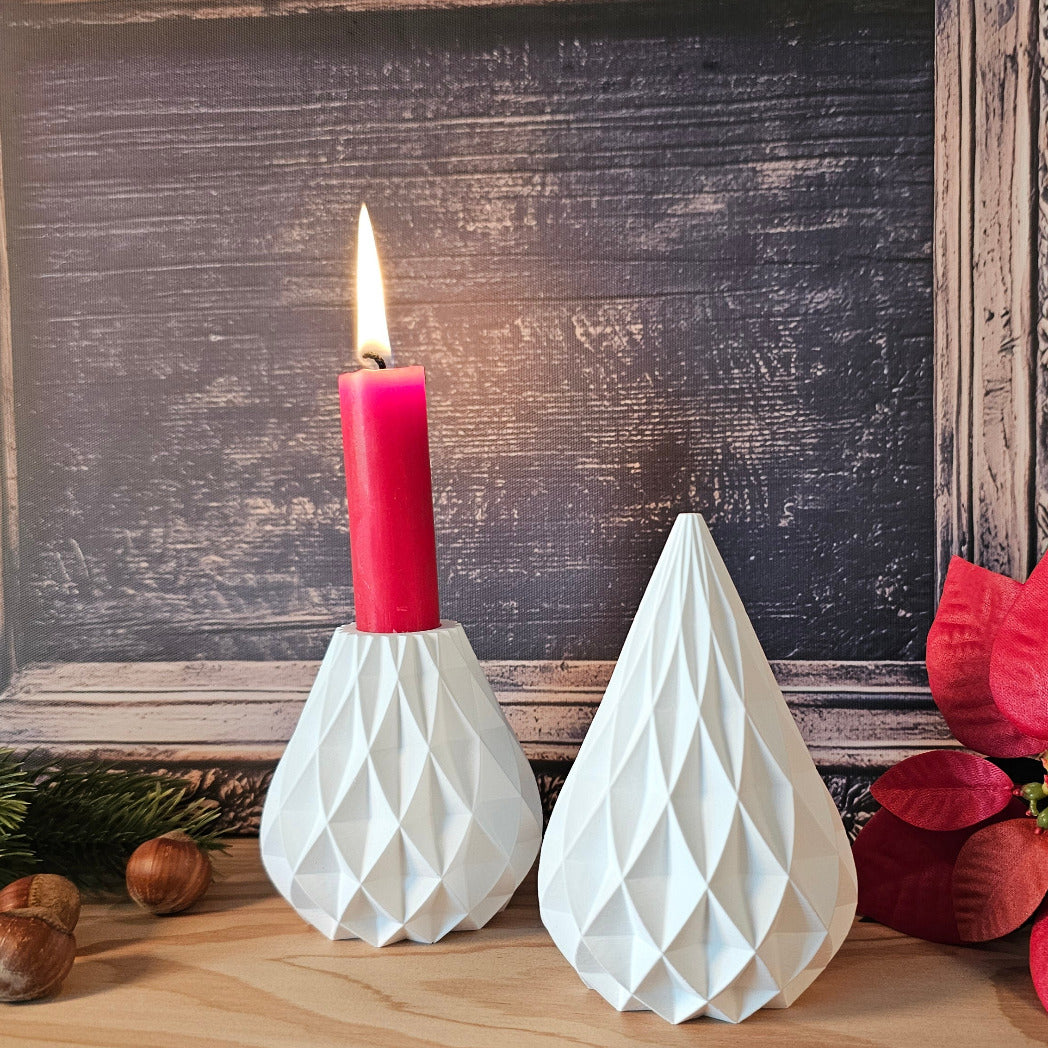 Silikonform: Dekofigur Weihnachtsbaum "Raute"