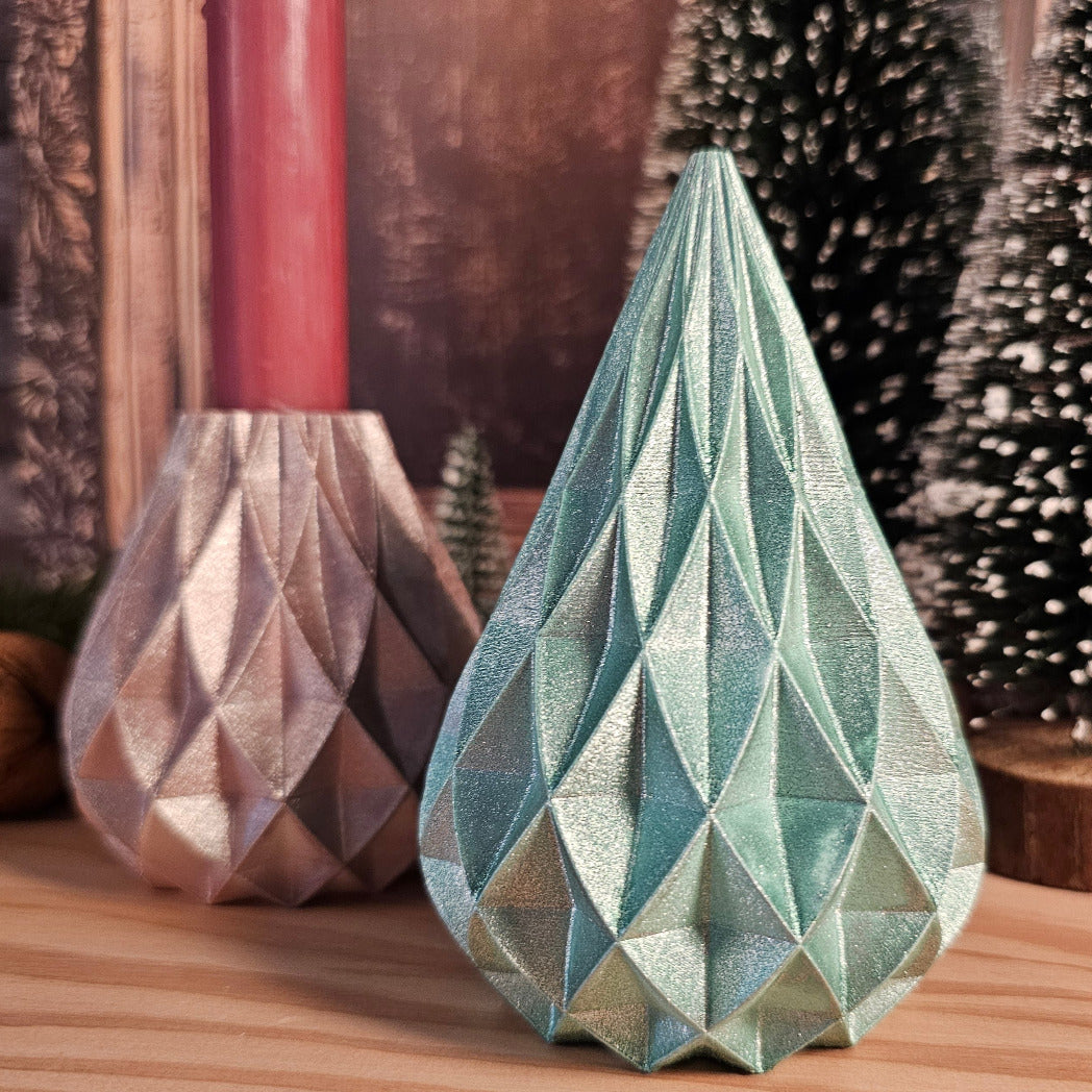 Silikonform: Dekofigur Weihnachtsbaum "Raute"