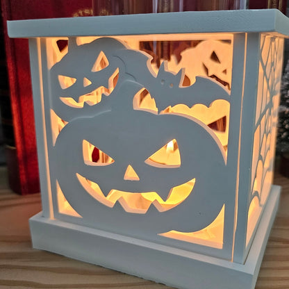 Silikonform: Laternen-Rahmen "Halloween-Kürbis"