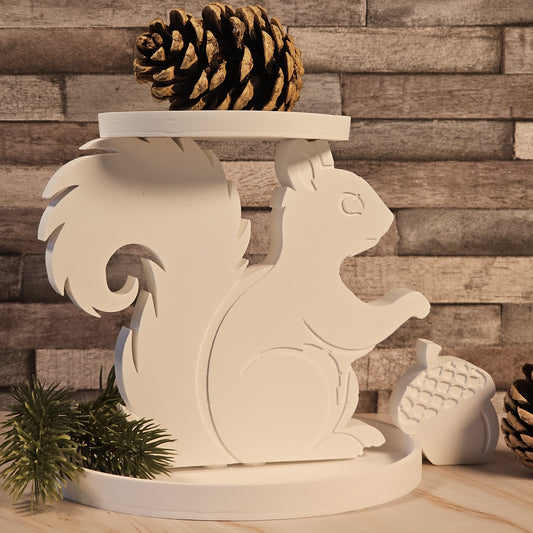 Silikonform: Etagere "Eichhörnchen"