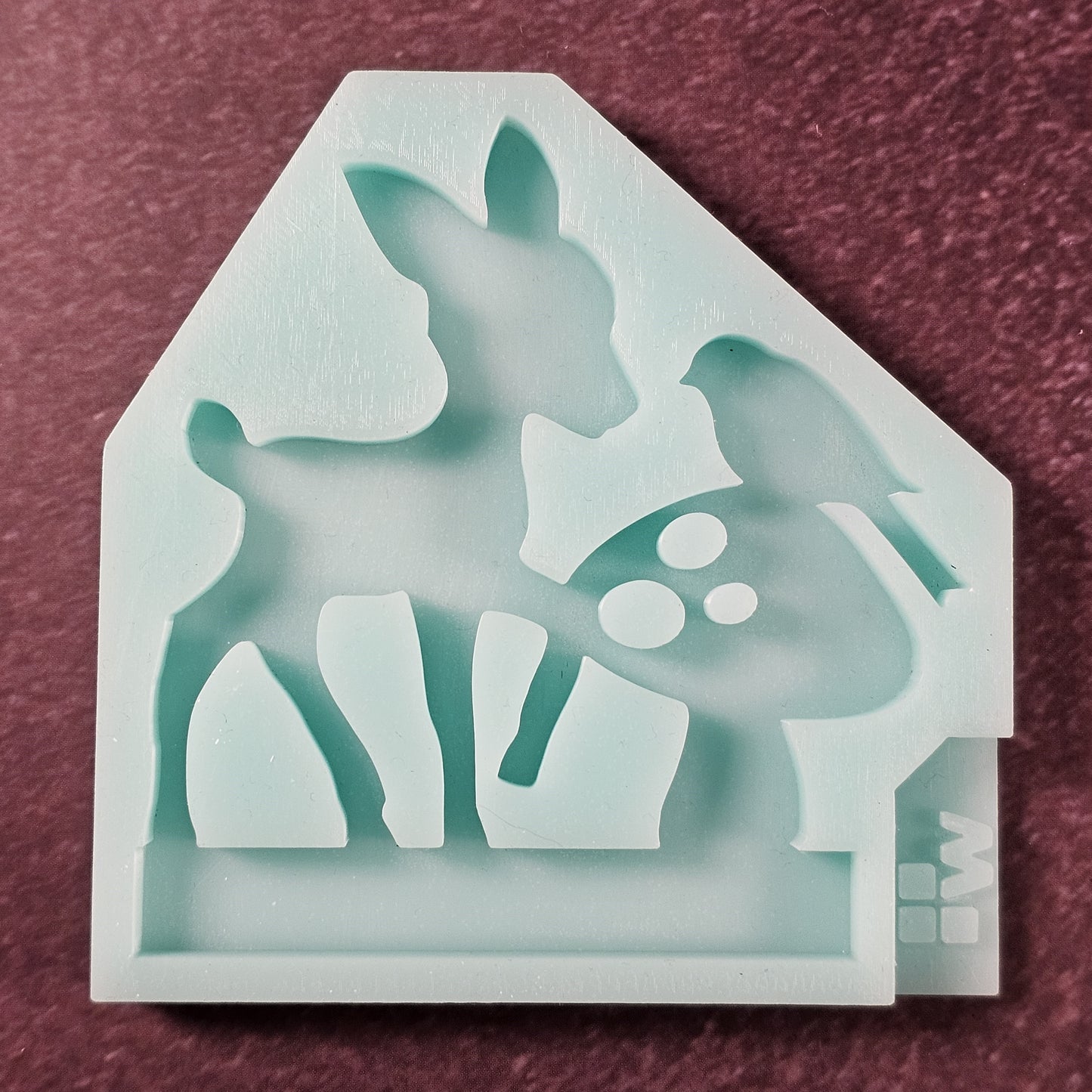 Silikonform: Einschieber "Bambi"