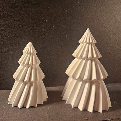 Silikonform: Tannenbaum, gedreht