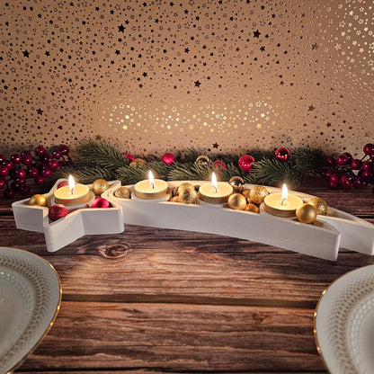 Silikonform: Stern und Schweif