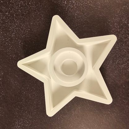 Silikonform: Stern und Schweif