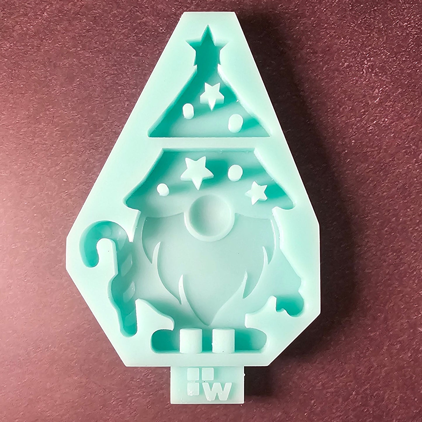 Silikonform: Etagere "Weihnachtswichtel"