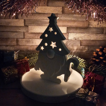 Silikonform: Etagere "Weihnachtswichtel"