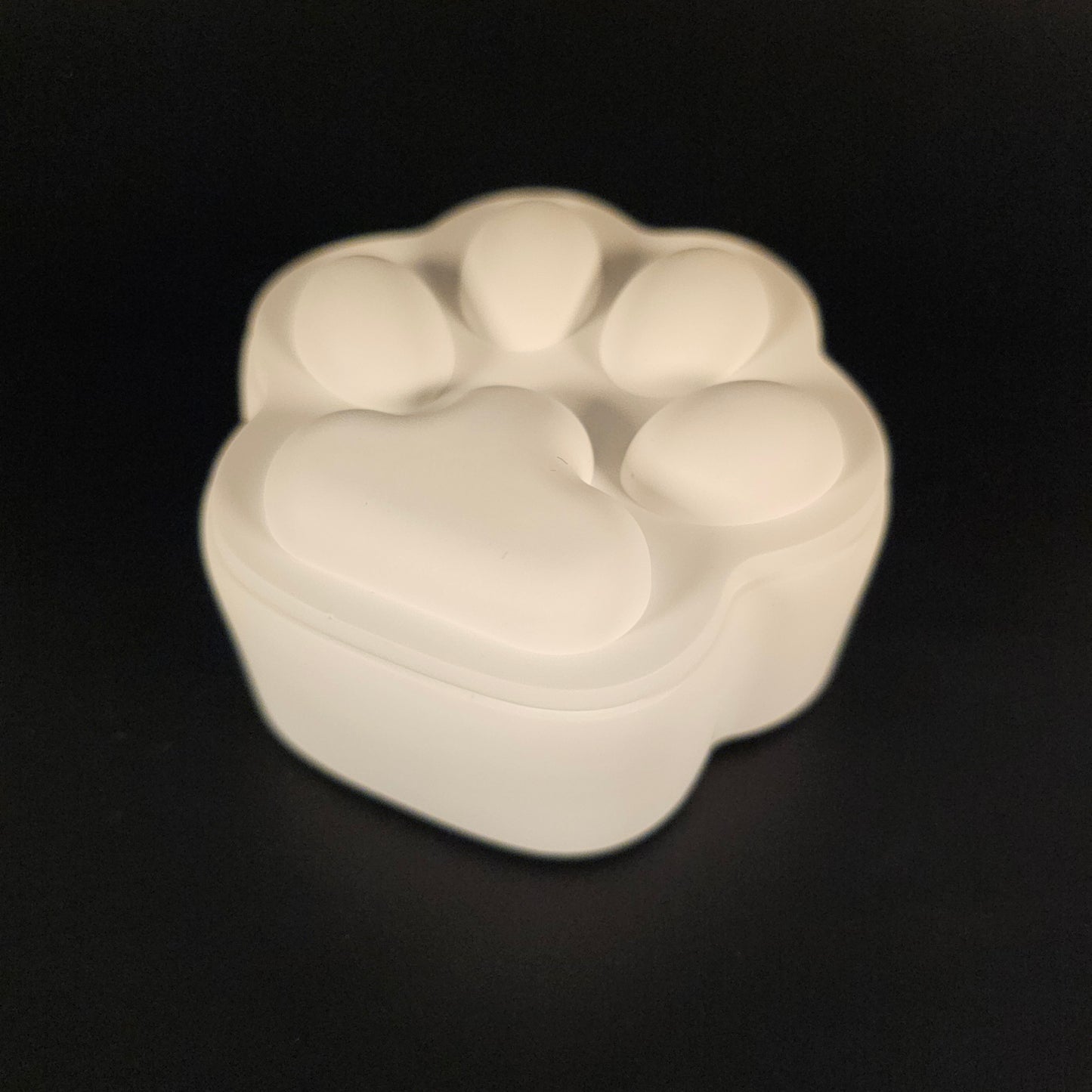 Silikonform: Dose "Pfote"