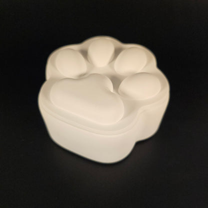 Silikonform: Dose "Pfote"