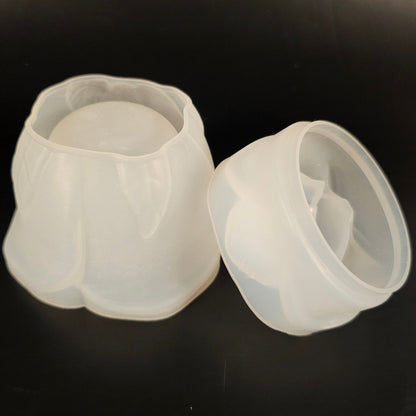 Silikonform: Dose "Rosenstolz"