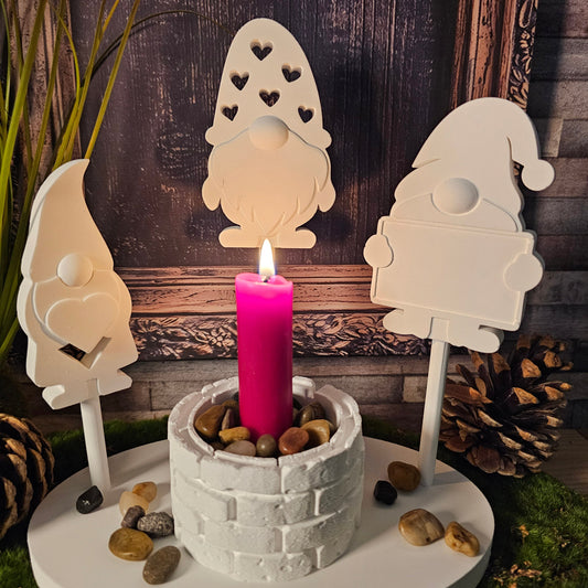 Silikonform: Stecker "Wichtel"