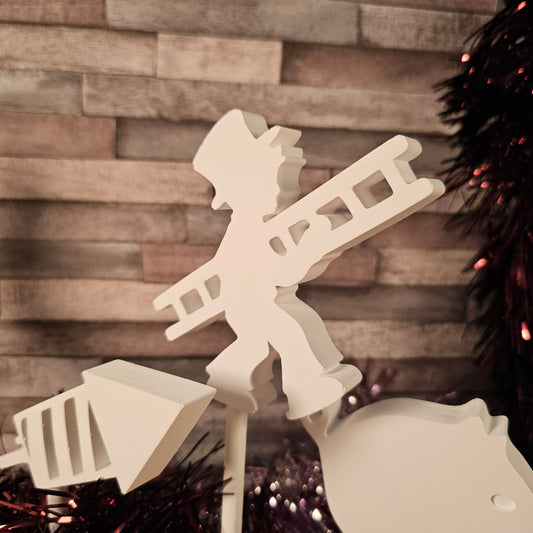 Silikonform: Stecker "Schornsteinfeger"