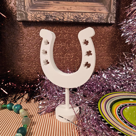 Silikonform: Stecker "Hufeisen"