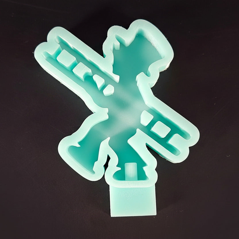 Silikonform: Stecker "Schornsteinfeger"