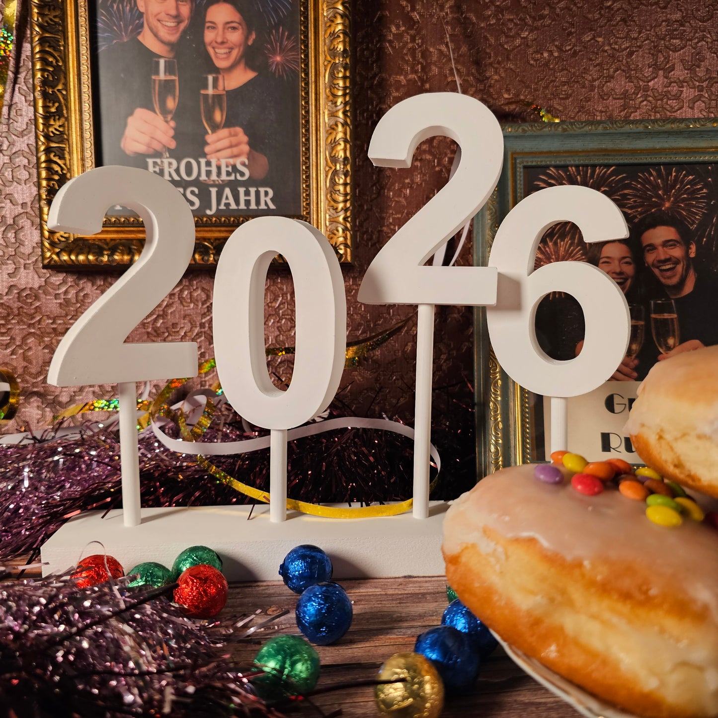 Silikonform: Stecker "Zahlen"