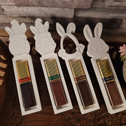Silikonform: Geschenkefächer "Ostern", Set 1
