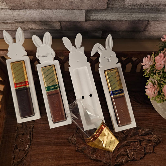 Silikonform: Geschenkefächer "Ostern", Set 2