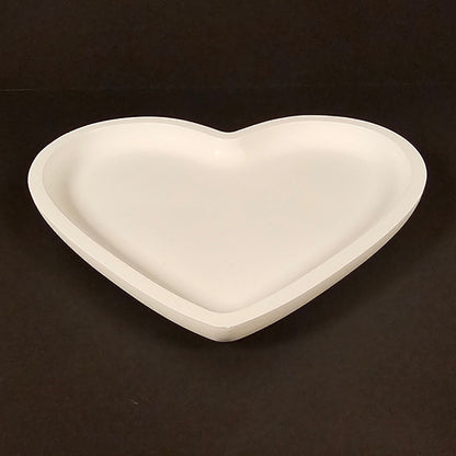 Silikonform: Schale "Großes Herz"