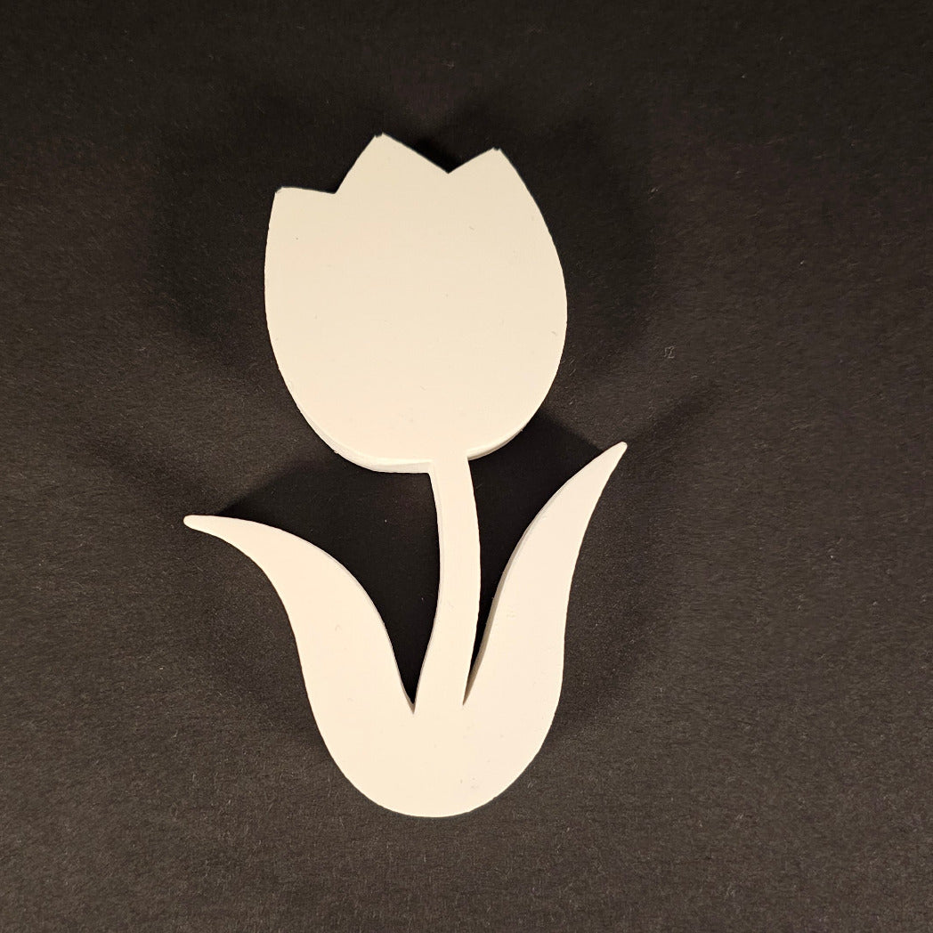 Silikonform: Stecker "Tulpe"