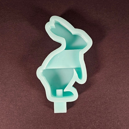 Silikonform: Stecker "Osterhase" für Klötzchen