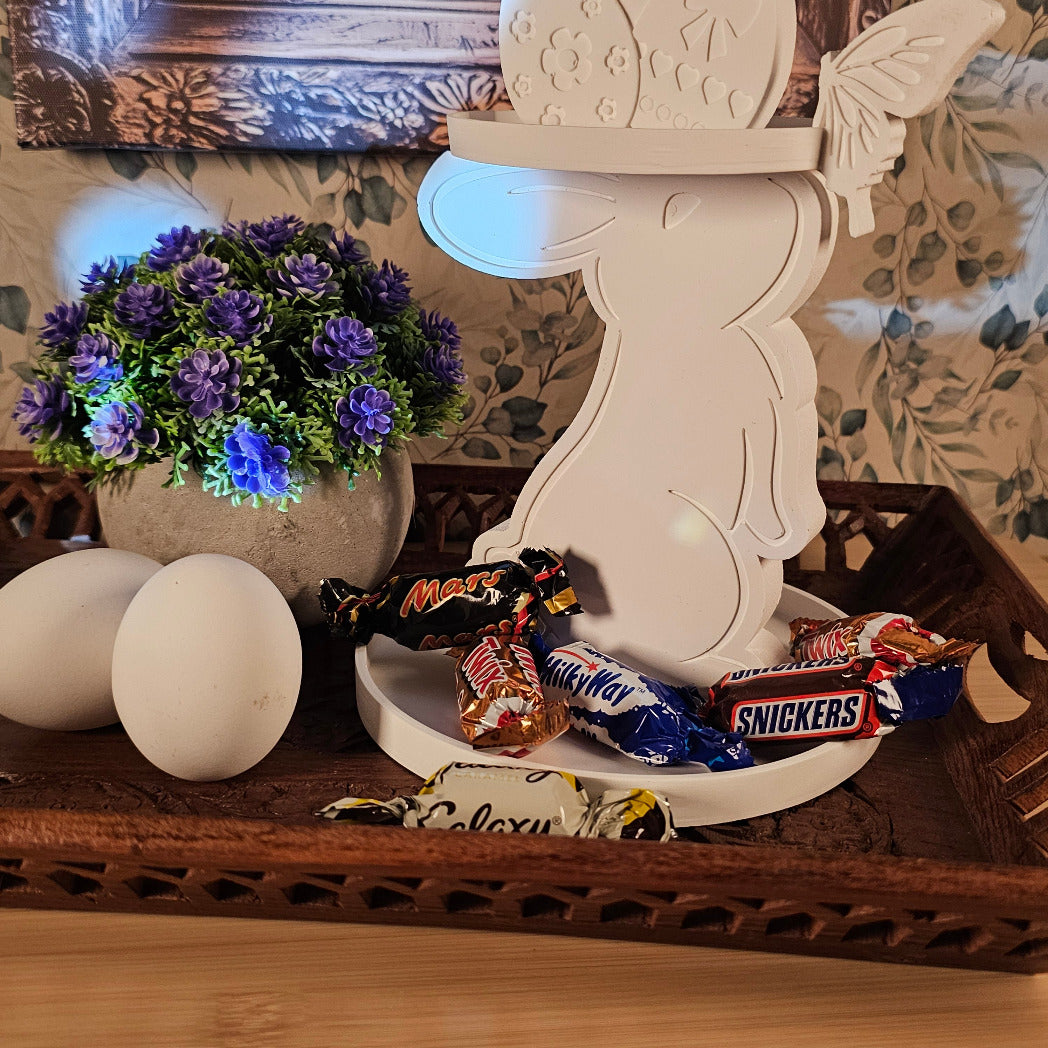 Silikonform: Etagere "Osterhase"